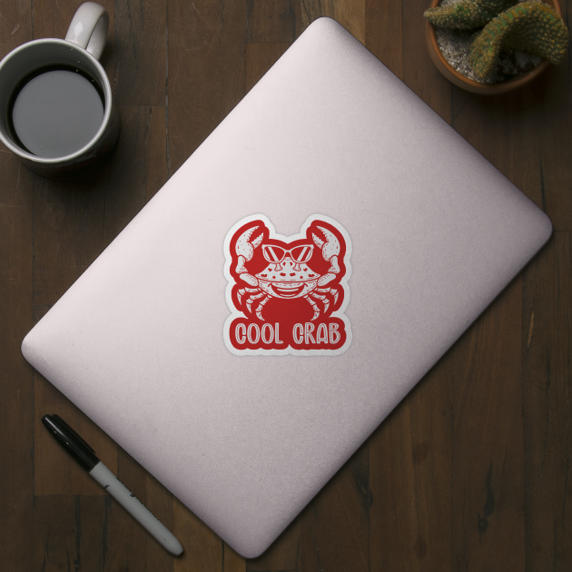 Cool Crab (Mono) by nickbeta